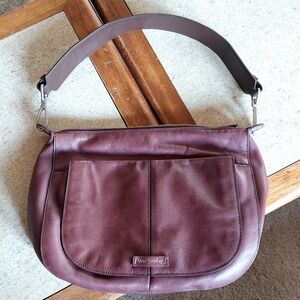 Vera Bradley Leather Hobo Bag